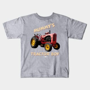 Mummy's Tractor Boy Kids T-Shirt